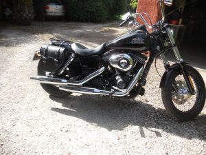 Sacoche Myleatherbikes Harley Dyna Street Bob_49